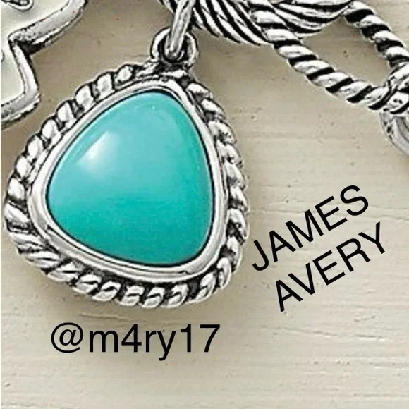 James Avery Turquoise Pendant ONLY. - Picture 1 of 6